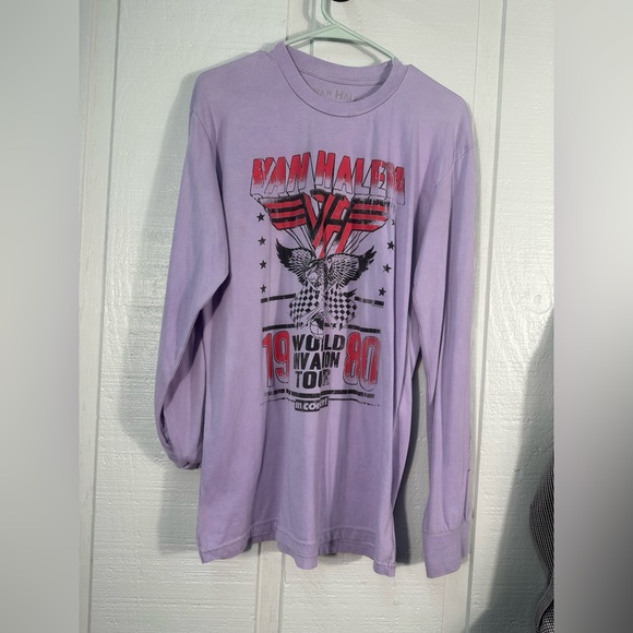 Other - Retro Van Halen World Invasion Tour In Concert Long Sleeve Shirt Size